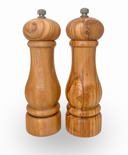 Olive Wood Pepper Mill 6.5"