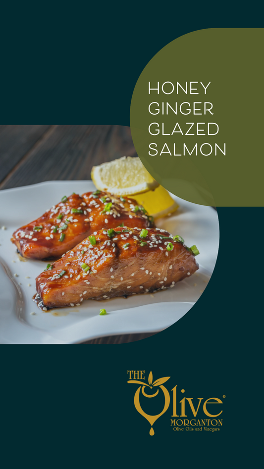 The Olive Honey Ginger Glazed Salmon