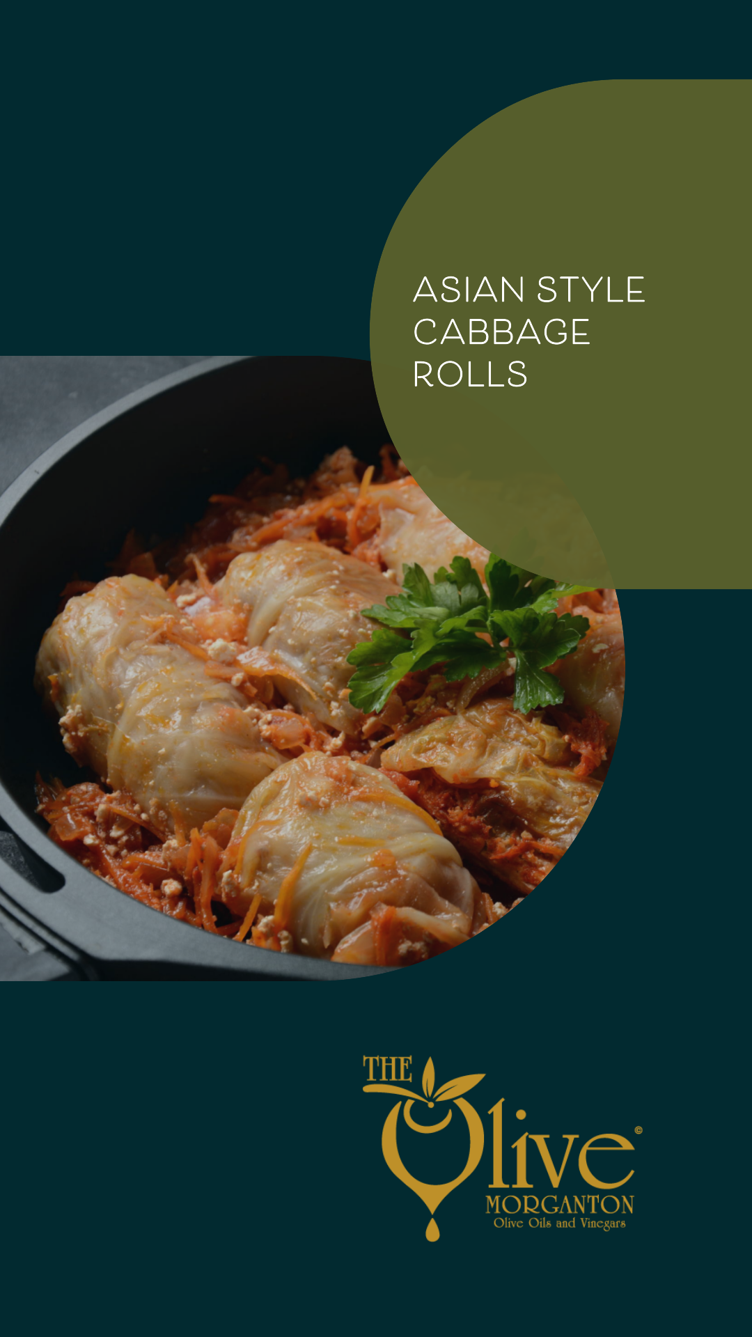 The Olive Asian-Style Cabbage Rolls